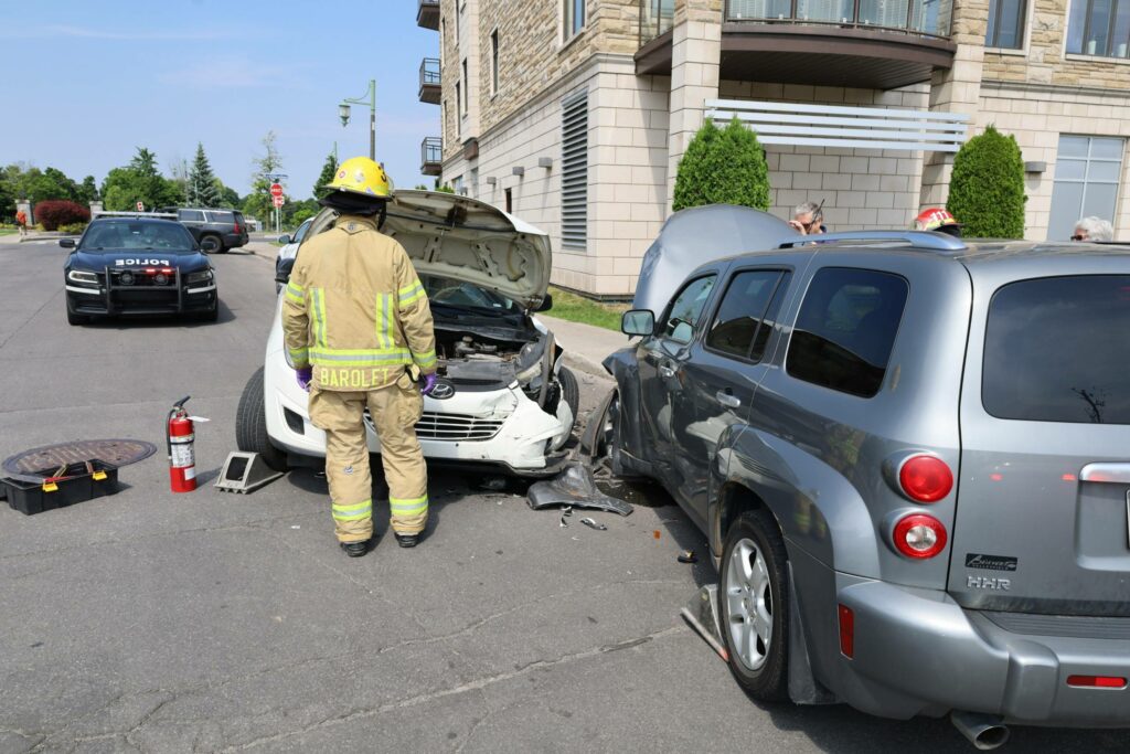Collision avec un véhicule stationné
