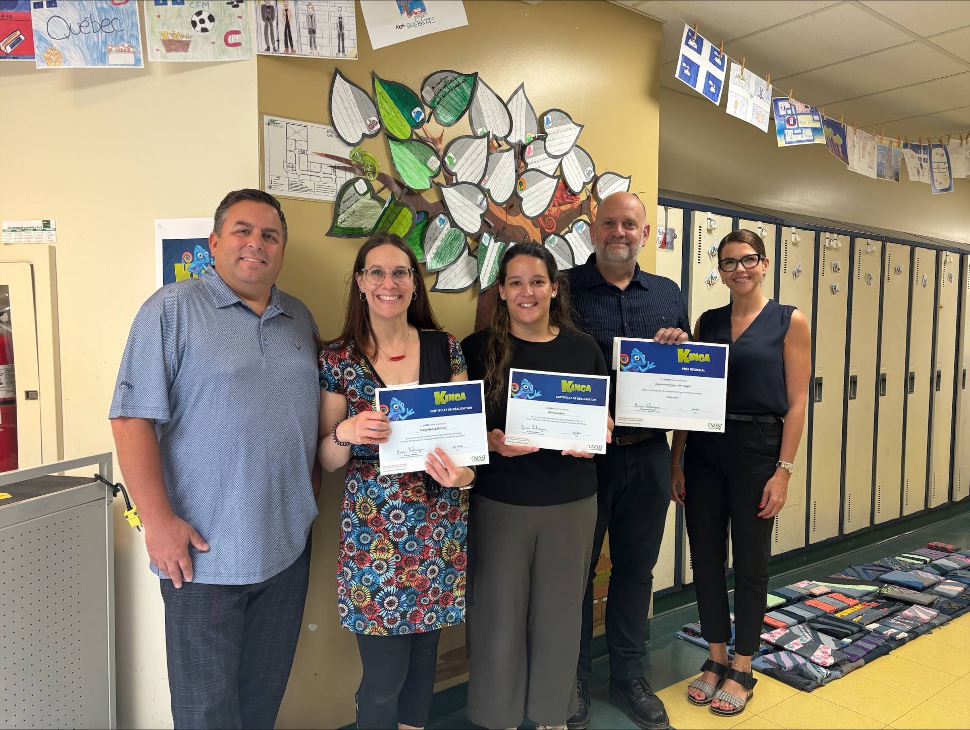 Deux écoles récompensées par la CNESST