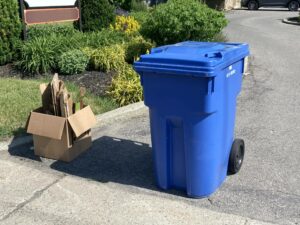 Collecte spéciale de carton dans V-S