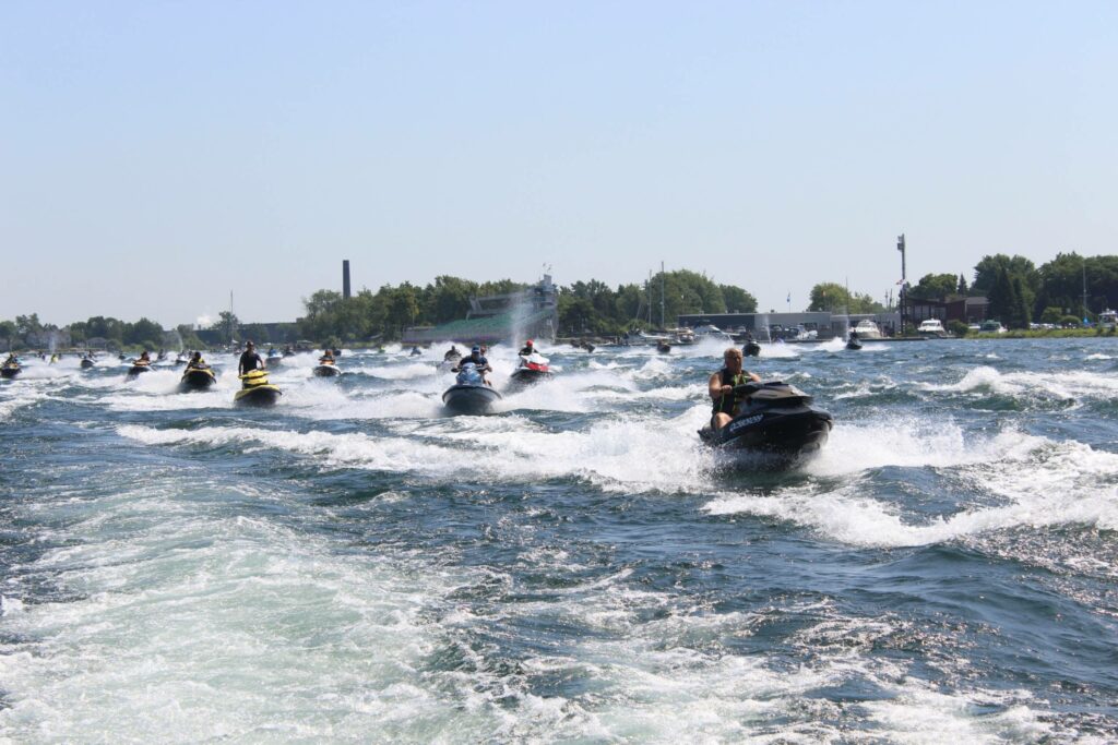 Retour de la Grande Randonnée Motomarine
