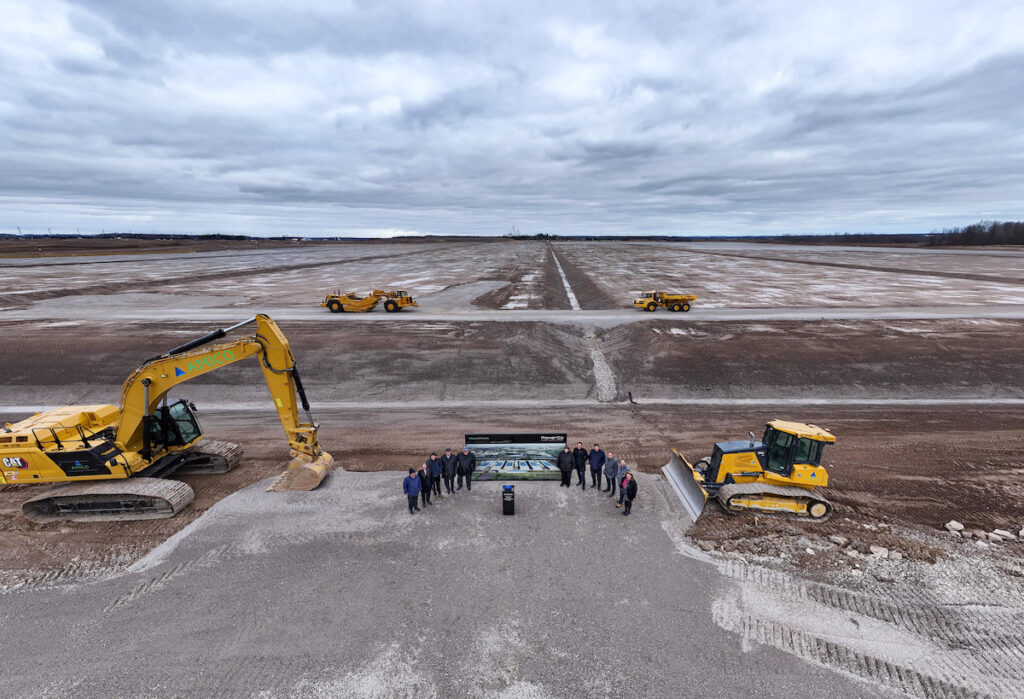 La première phase de l’usine de batteries Volkswagen PowerCo Ontario est terminée