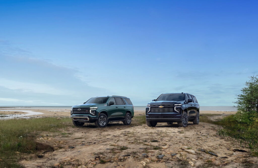 Voici le Chevrolet Tahoe et Suburban 2025