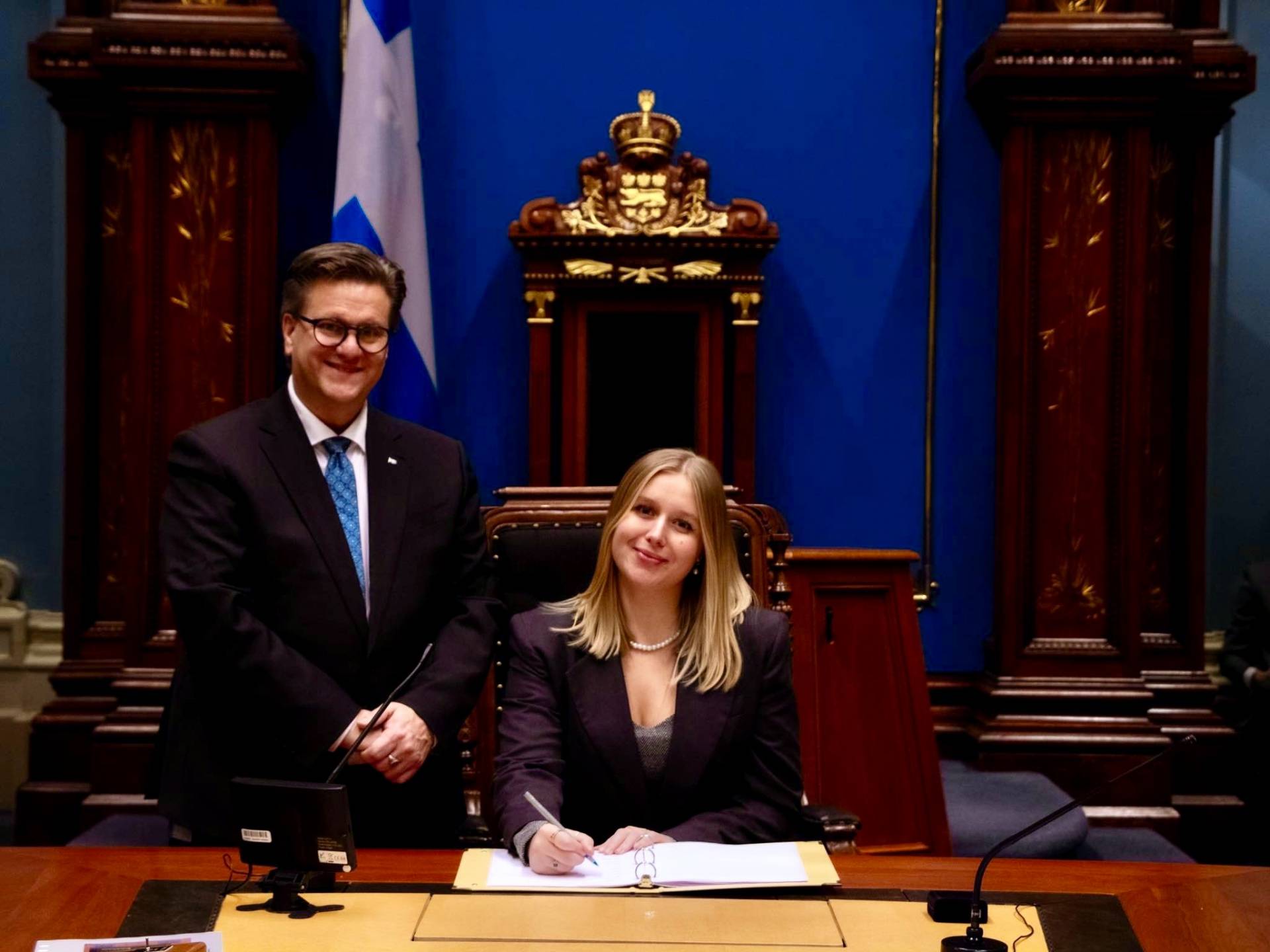 Le maire de Saint-Anicet rencontre des maires américains