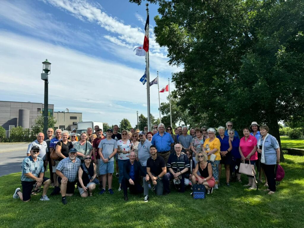 Des p&rsquo;tits cousins français en visite à Valleyfield
