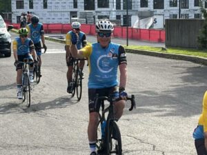 Pierre Bruneau continue de rouler pour la santé des enfants