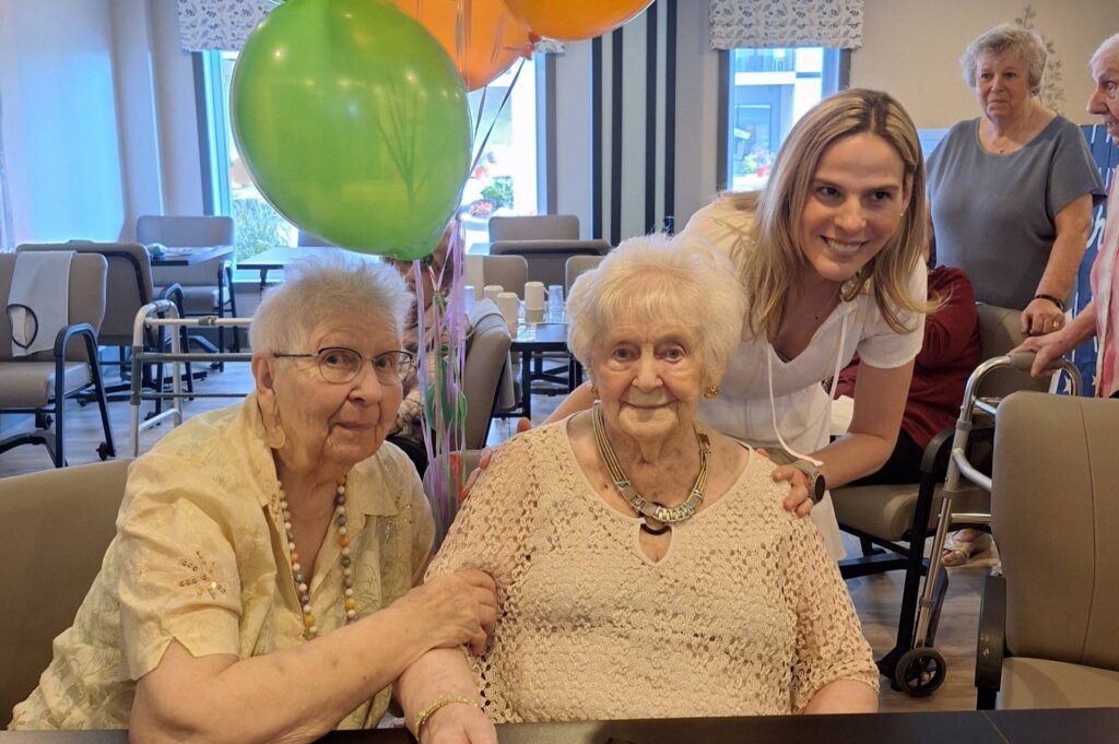 L’O St-François célèbre les 104 ans d’une résidente