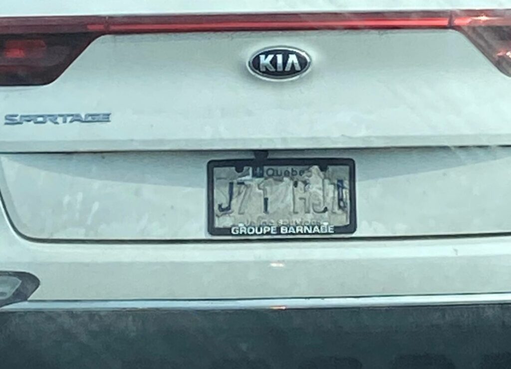 Plaques illisibles : 520 constats d’infraction émis en deux ans en Montérégie