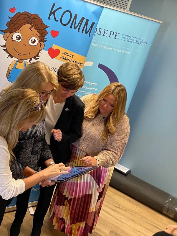 VIDÉO – Une application pour faciliter l’apprentissage du français dans le réseau de la petite enfance