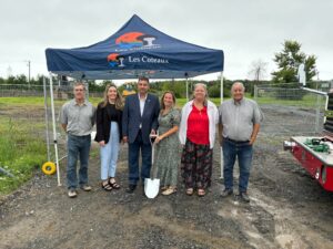 Une nouvelle caserne incendie à Les Coteaux