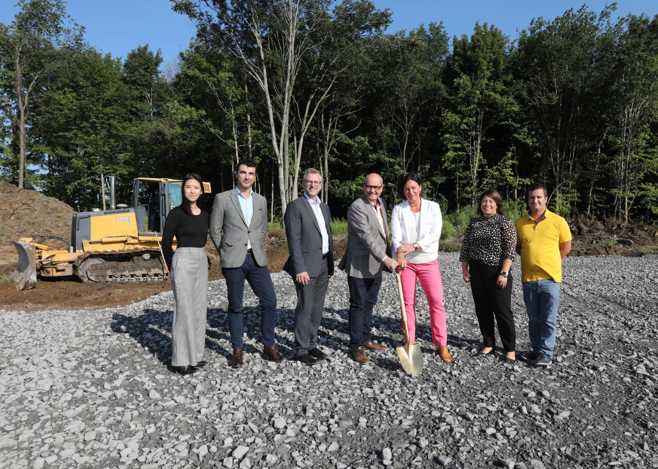 Début des travaux de la nouvelle école de Grande-Île