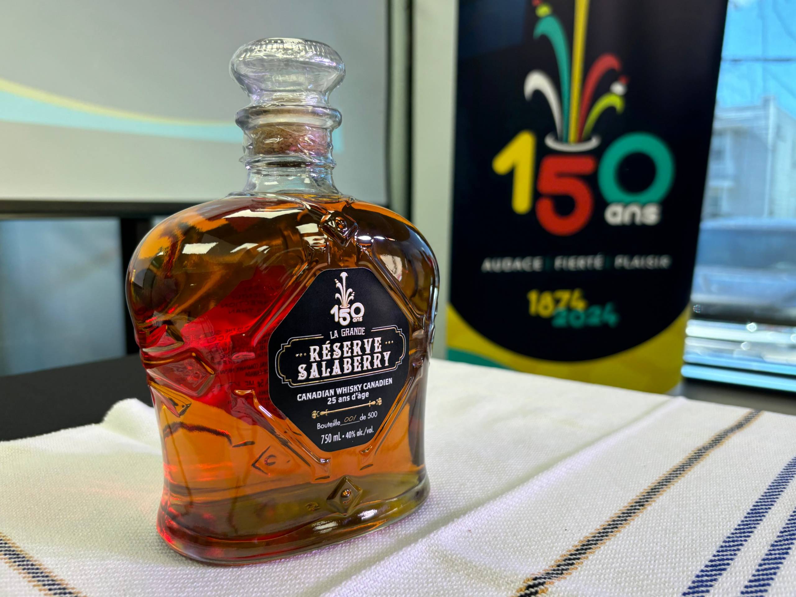 Un whisky de collection produit localement pour le 150e