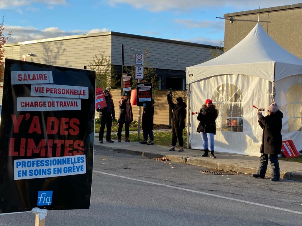 VIDÉO – Sans avancement dans les négociations les grèves se poursuivent