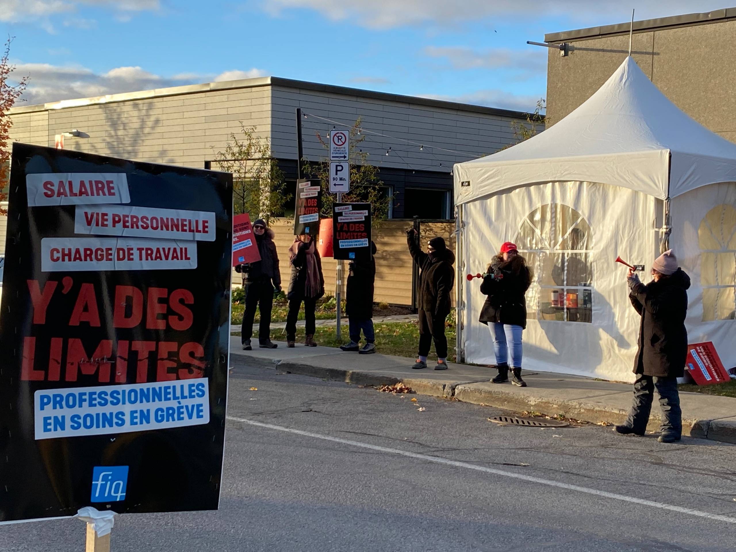 VIDÉO – Sans avancement dans les négociations les grèves se poursuivent