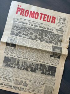 Le Promoteur ou le souvenir d&rsquo;un journal oublié