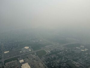 Avertissement de smog jusqu’à demain matin