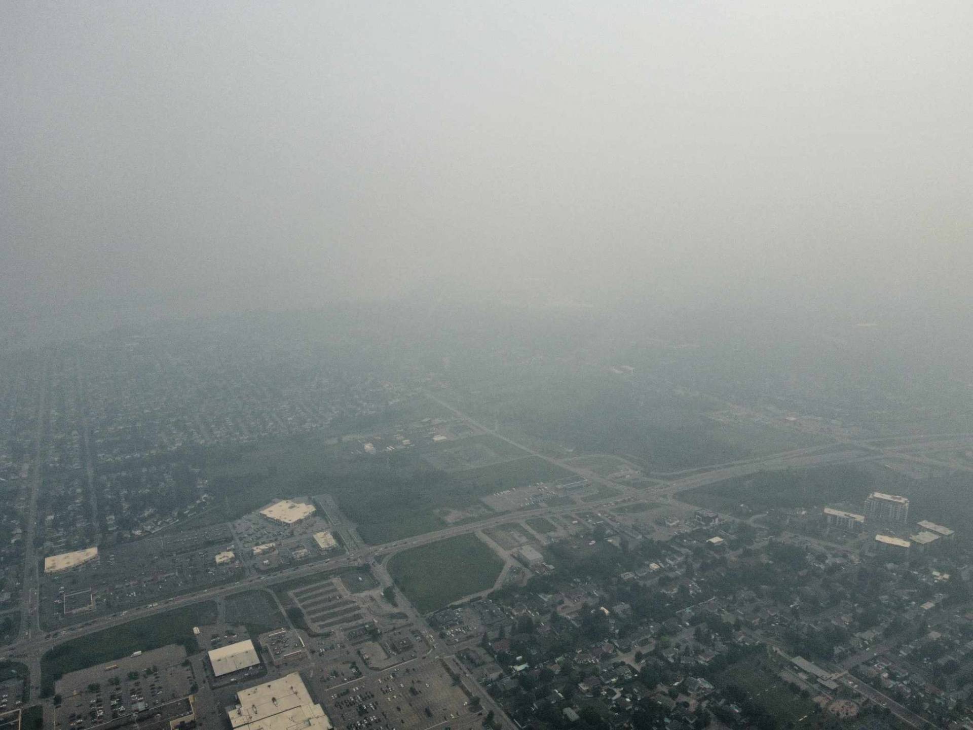 Avertissement de smog jusqu’à demain matin