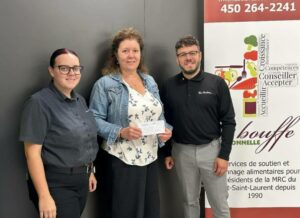 Un don apprécié pour La Bouffe Additionnelle