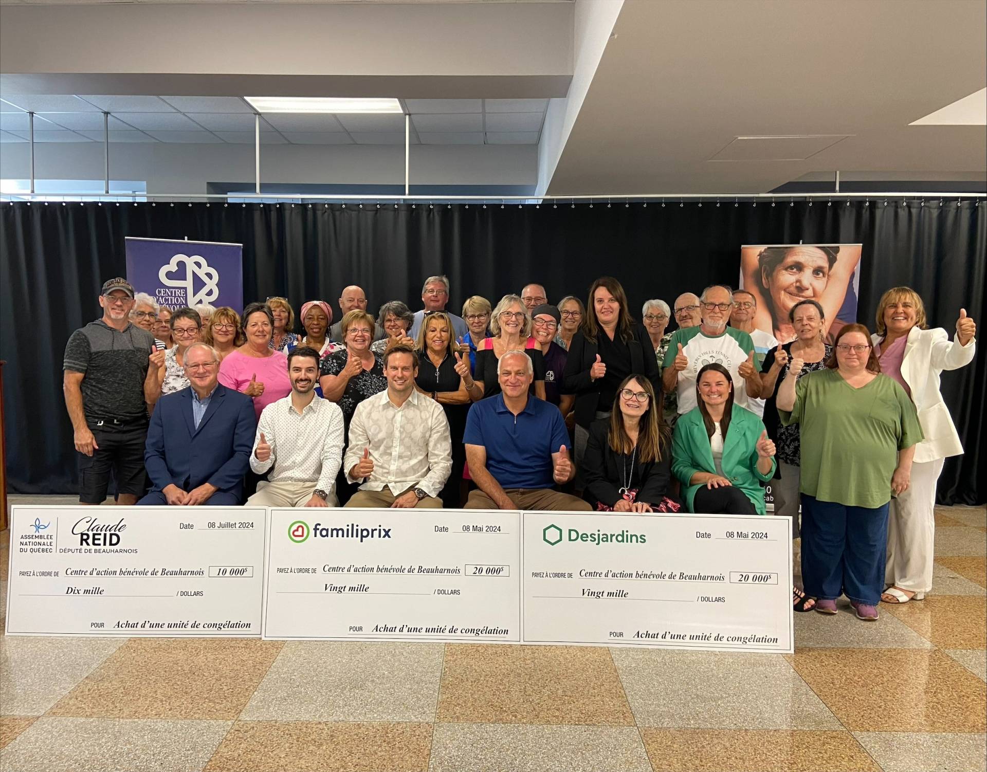 Une nouvelle unité de congélation pour le CAB de Beauharnois