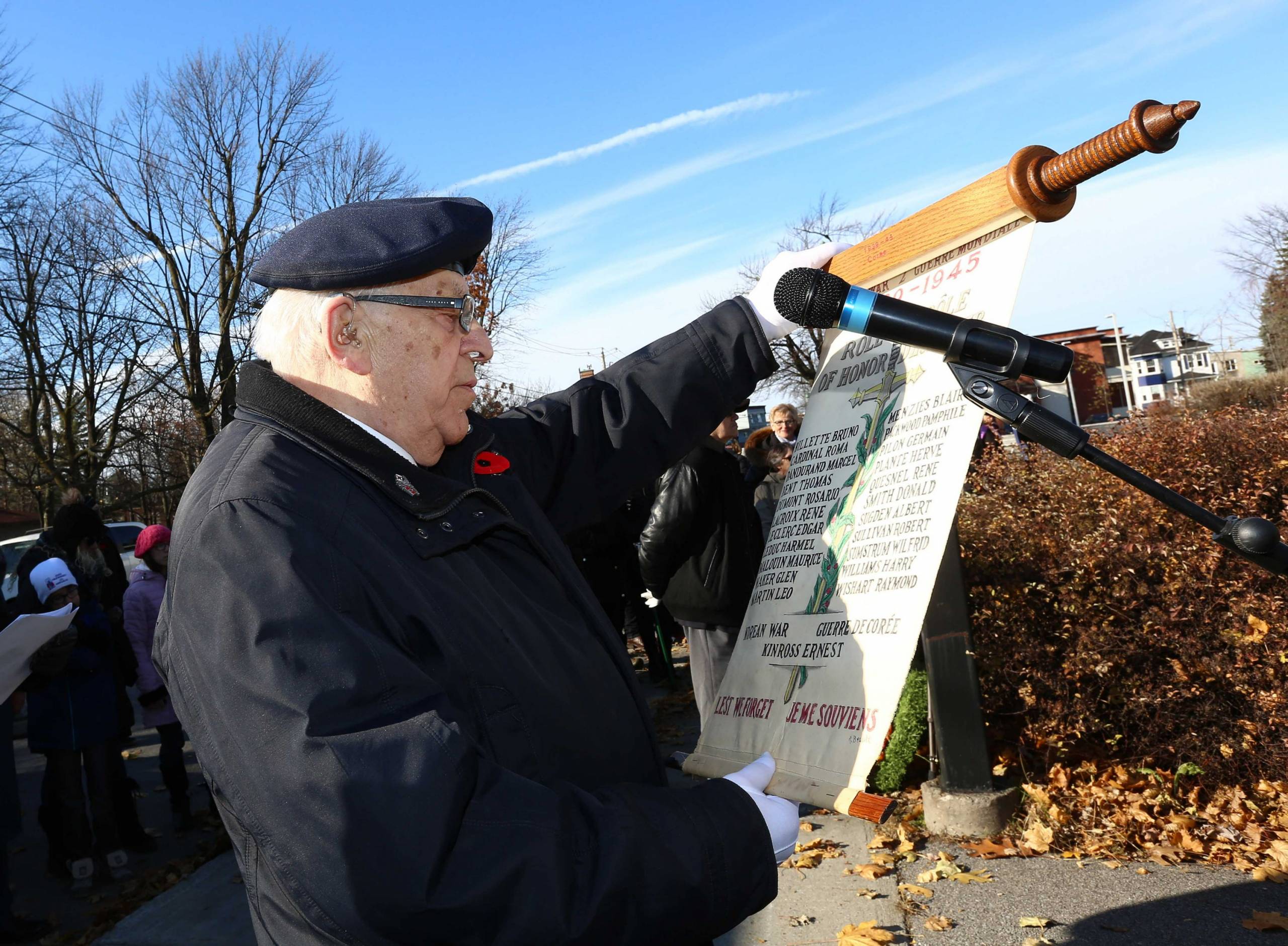Une cérémonie du Souvenir différente cette année