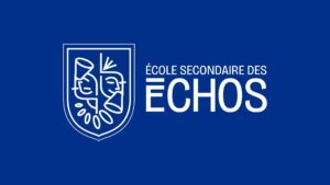L’école secondaire des Échos dévoile ses nouveaux logos officiel et sportif