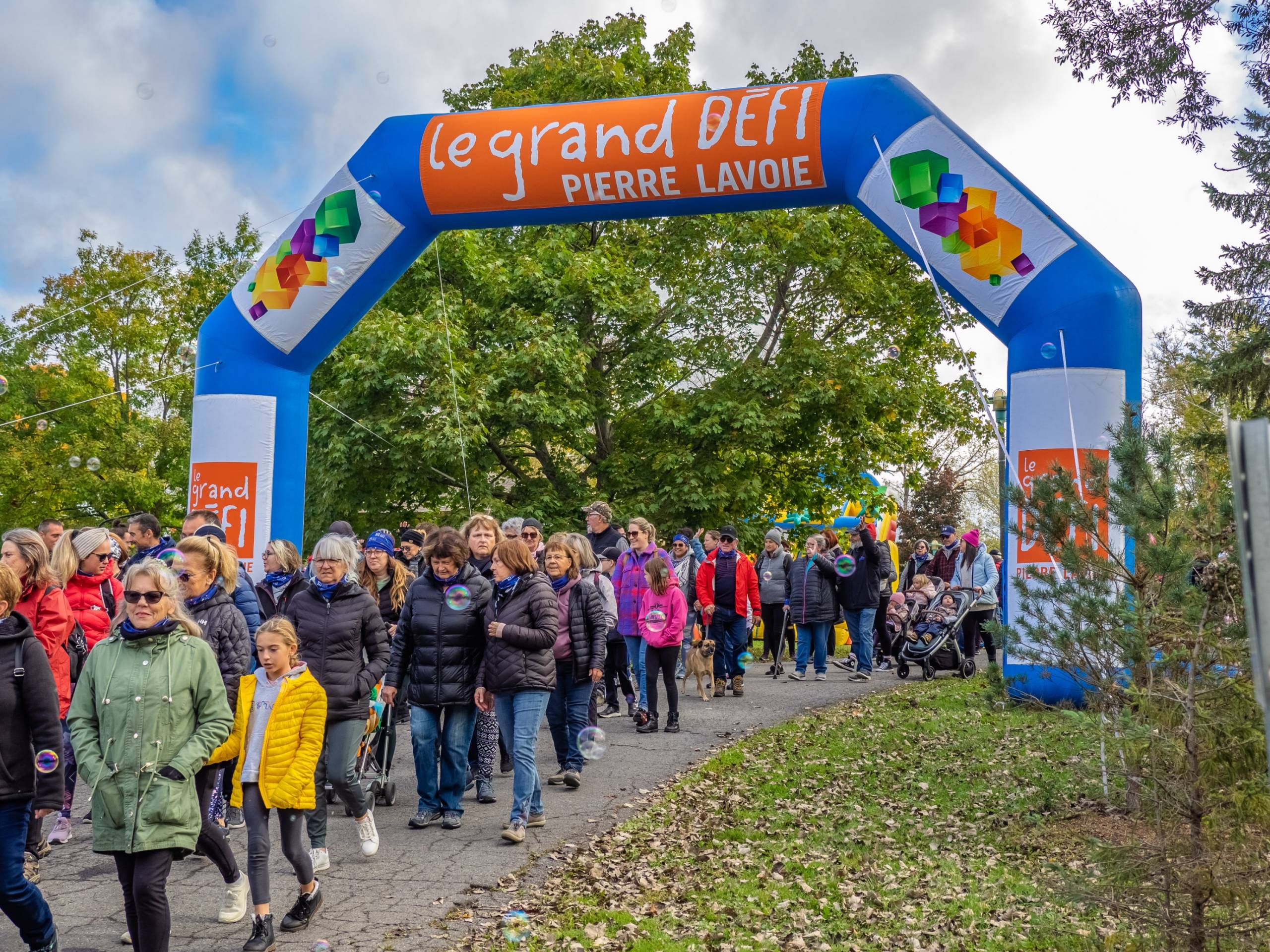 Retour de la Grande marche du Défi Pierre Lavoie samedi