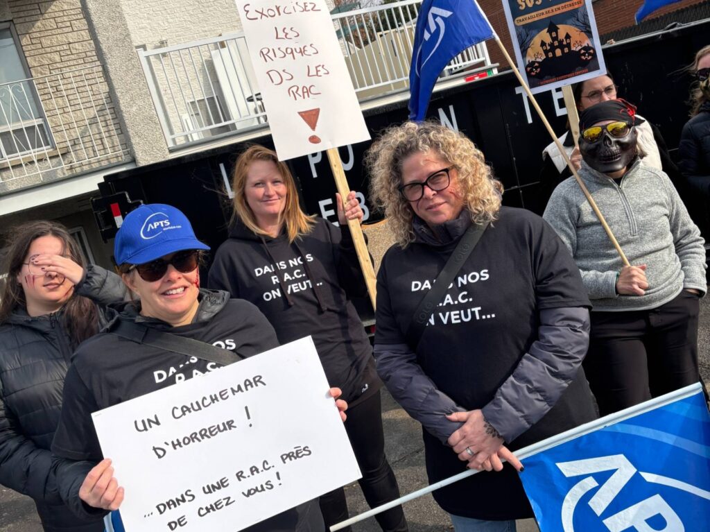 Une manifestation syndicale « horrifiante » pour le CISSSMO