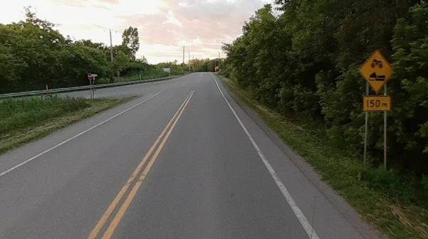 Accès réduit au pont de Saint-Louis