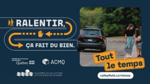 Valleyfield déploie une campagne de sensibilisation sur la sécurité routière