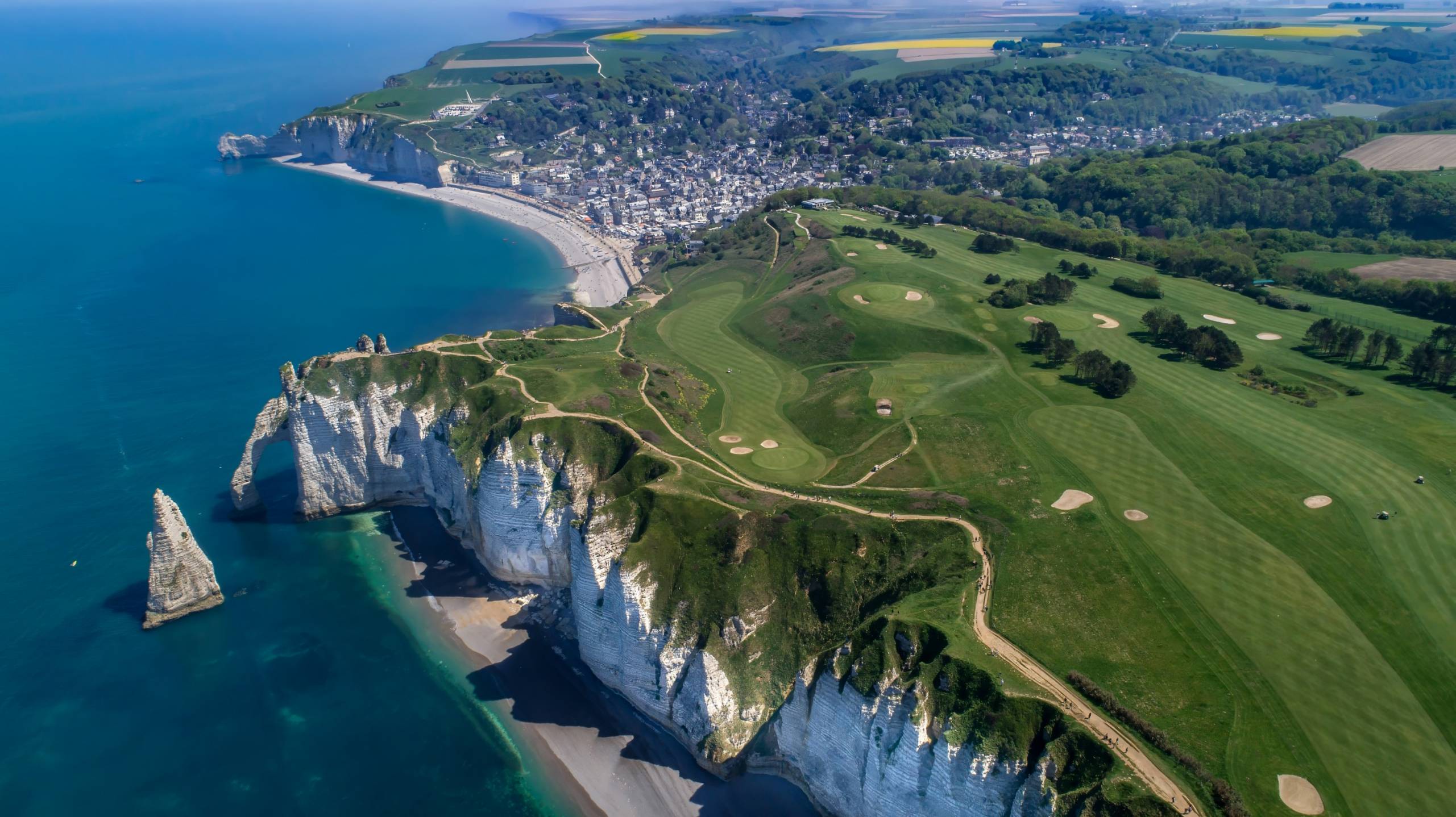 La Normandie sur écran géant