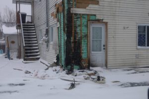 Incendie suspect dans le quartier Nord