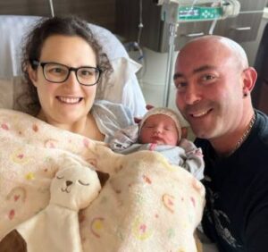 La petite Lilikim est le premier bébé de l’année à l’Hôpital du Suroît