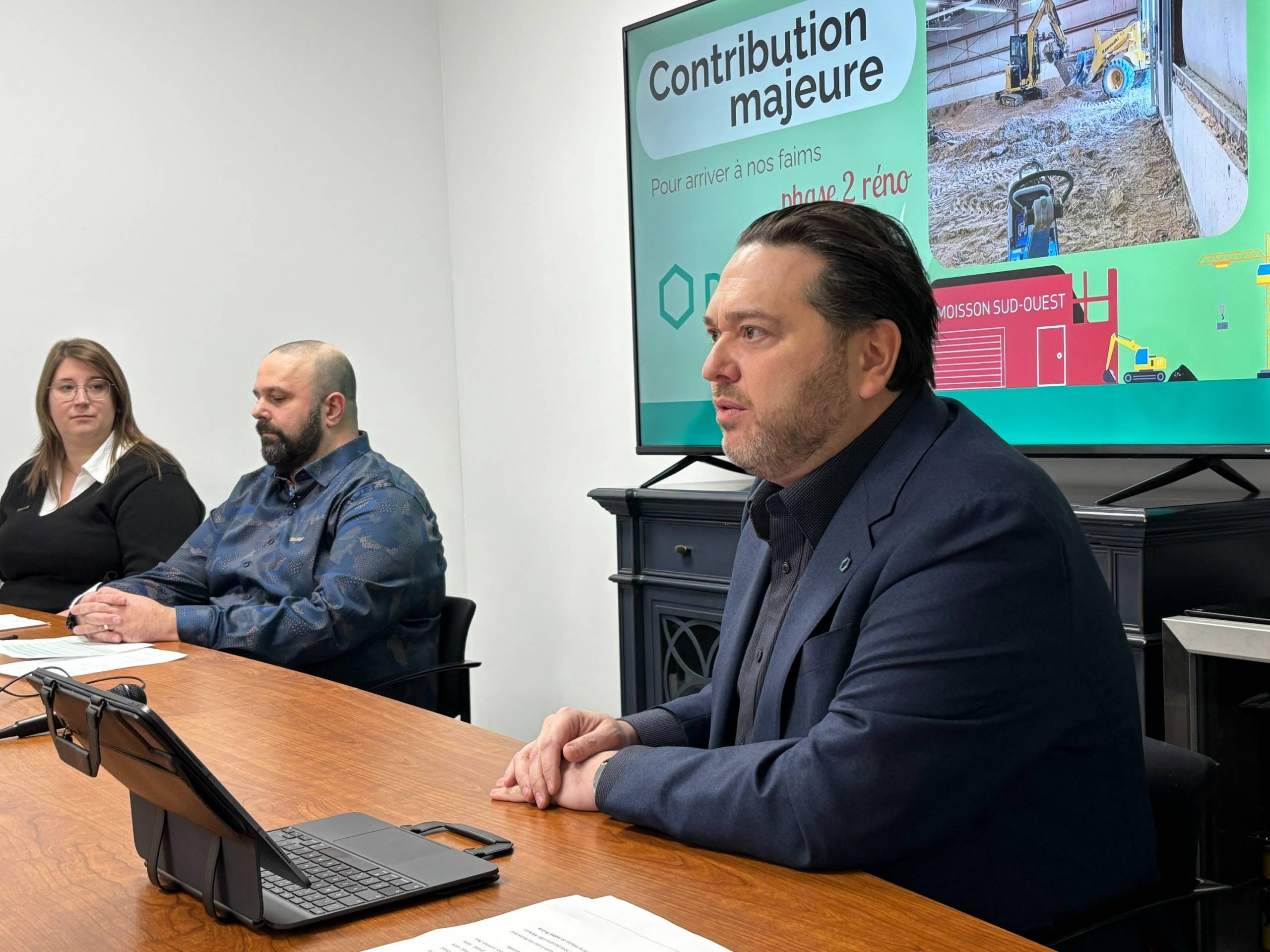 Importante contribution aux installations de Moisson Sud-Ouest