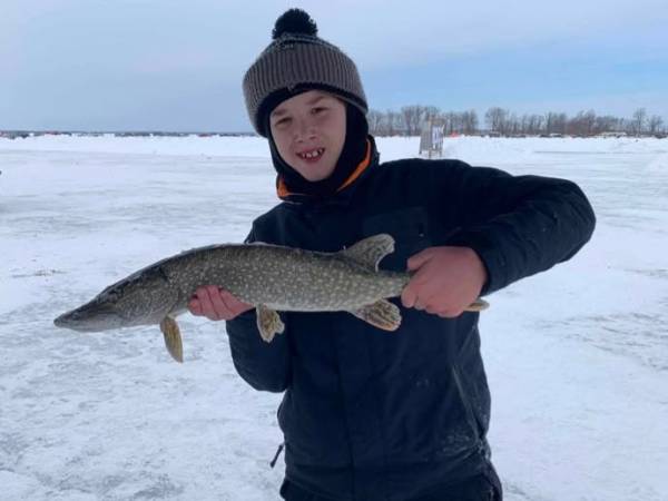 Ça mord pour le tournoi de pêche blanche à Beauharnois