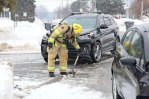 Collision à l&rsquo;intersection Du Zouave et Cossette