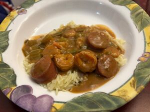 Un super bol de gumbo de la Nouvelle-Orléans pour célébrer le football