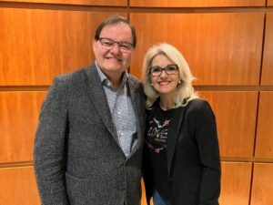 Christine Michaud et les Banques alimentaires du Québec : une pensée positive en échange d’un don