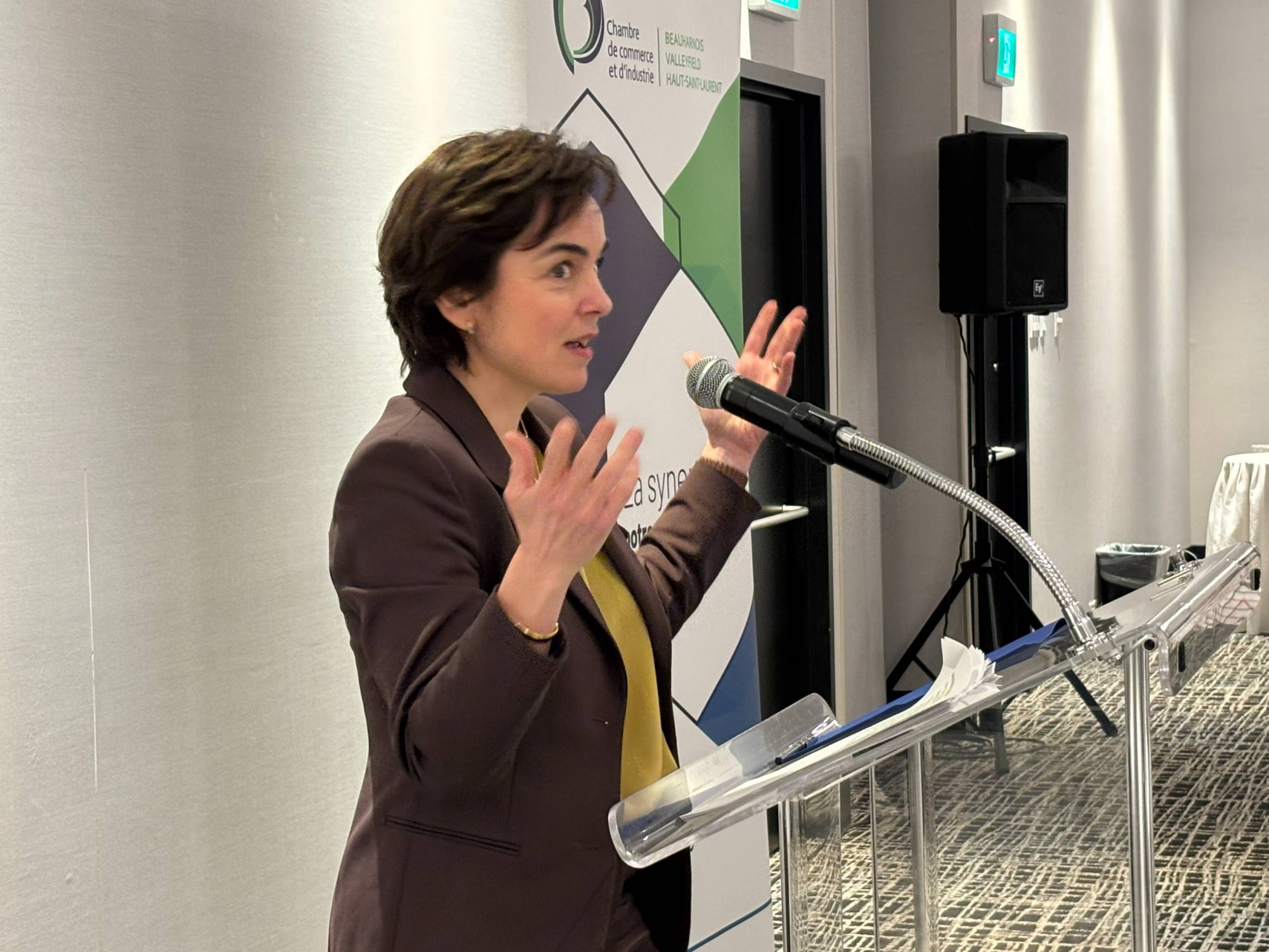 Tarifs douaniers: «C’est un cirque» – Christine Fréchette