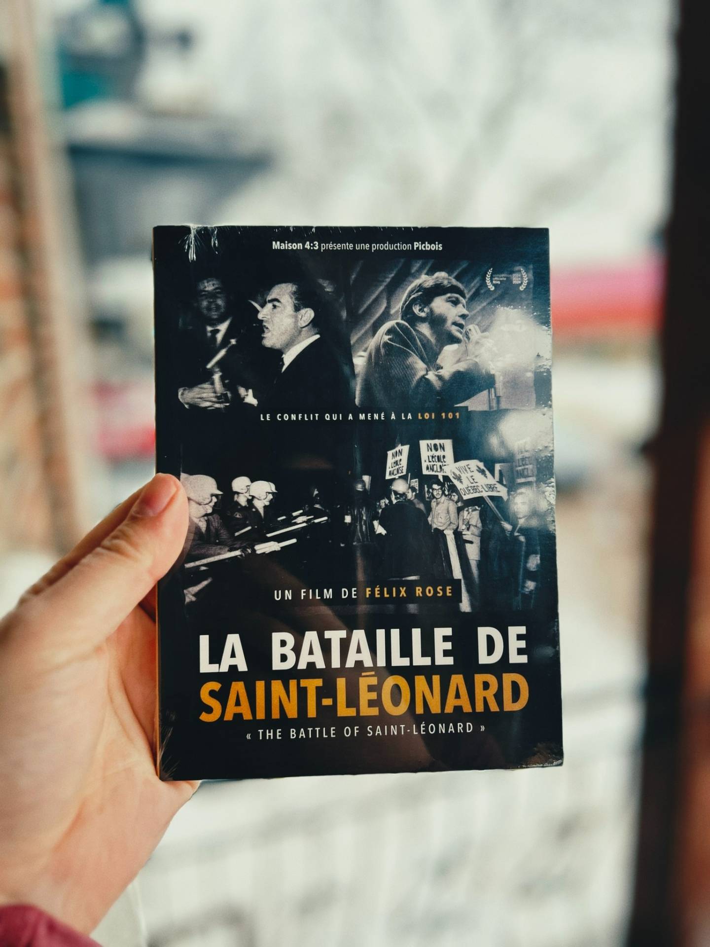 Félix Rose à Valleyfield pour présenter son récent documentaire