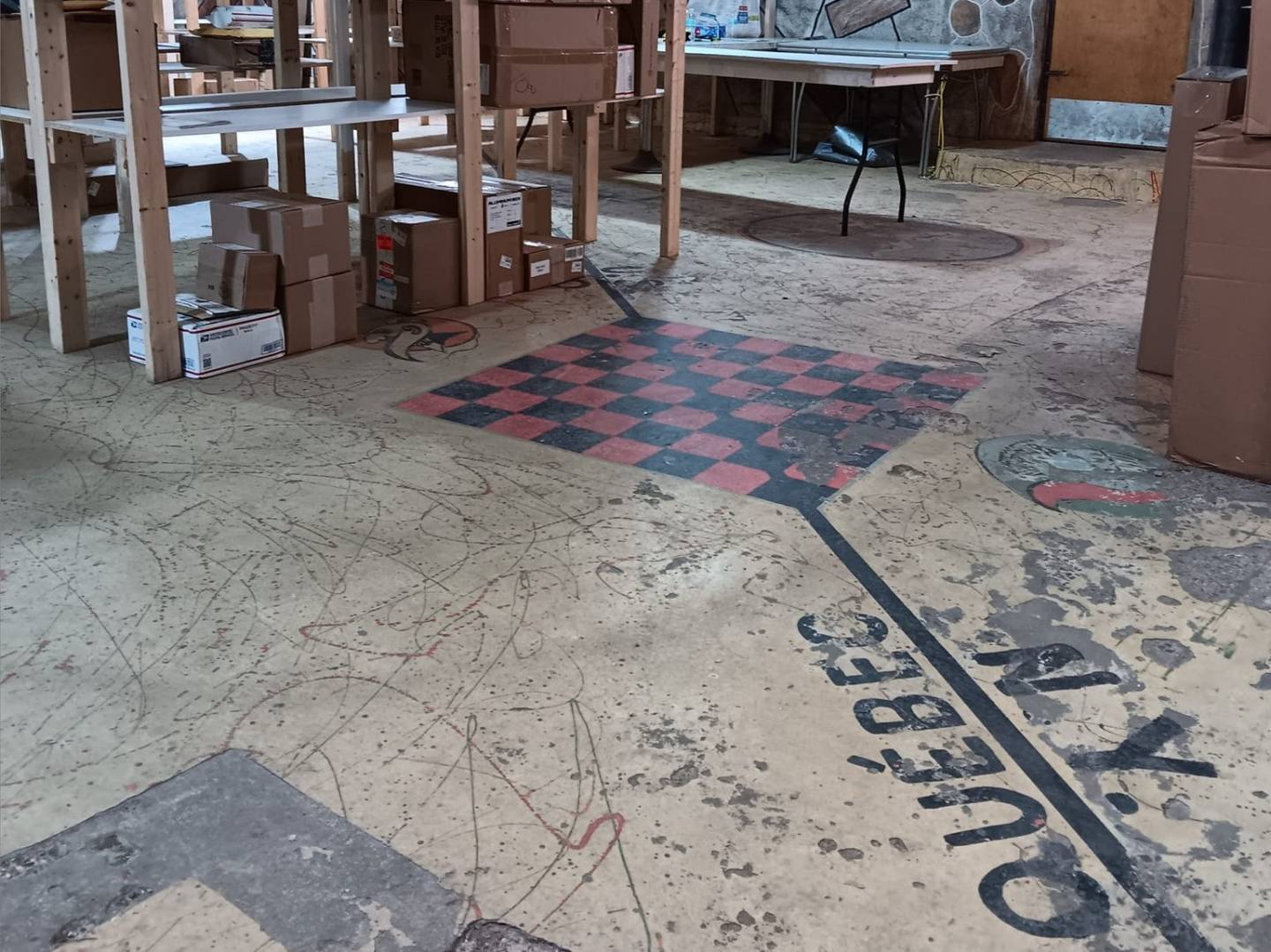 Pas de soucis à la Halfway House sur la frontière