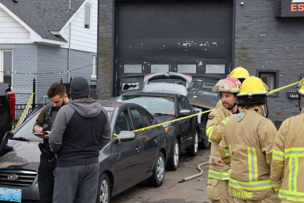 Collisions au lave-auto