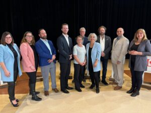 Les candidats ont pu confronter leurs idées au débat des médias