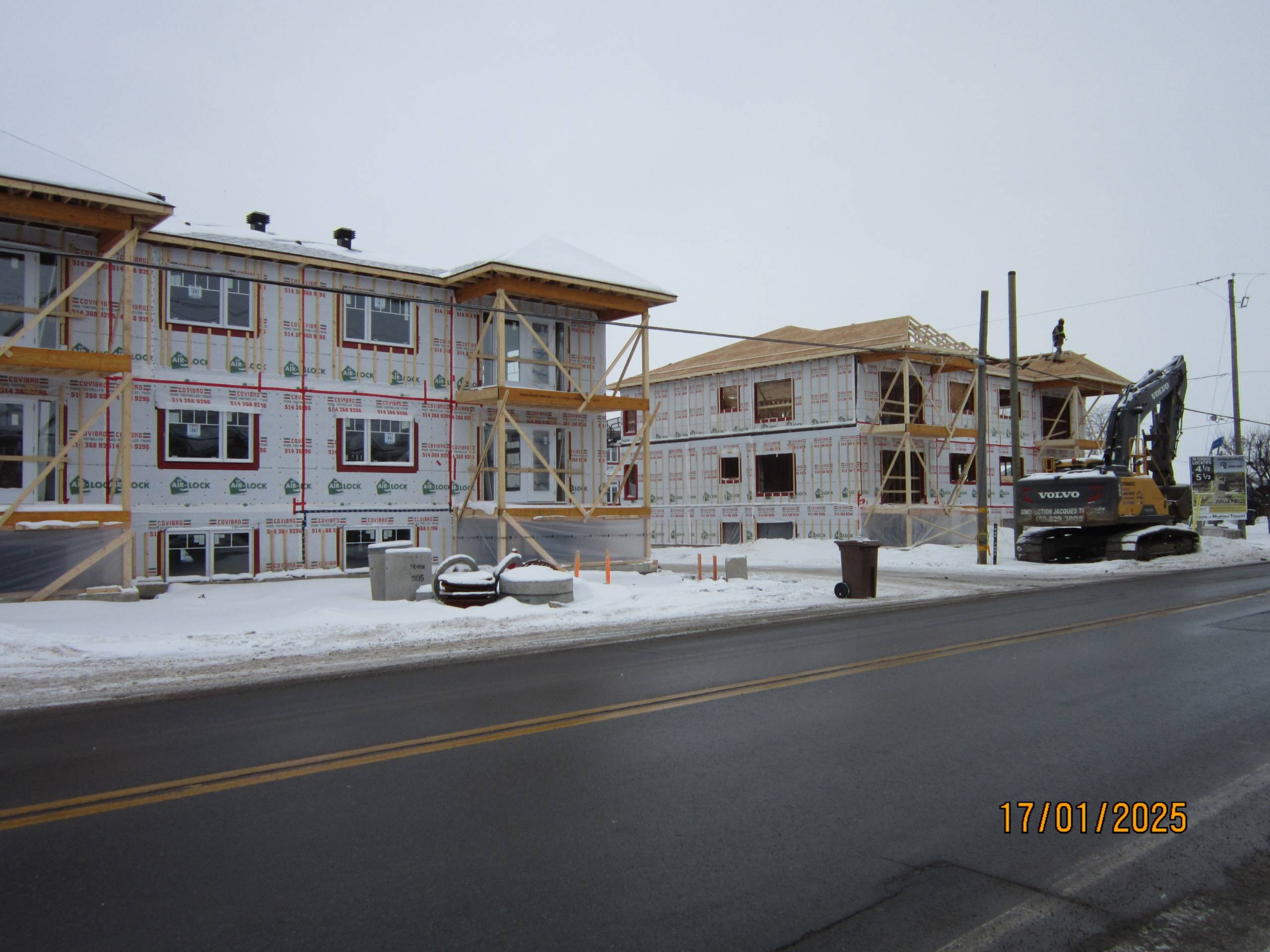 Le nombre de logements en hausse dans Beauharnois-Salaberry