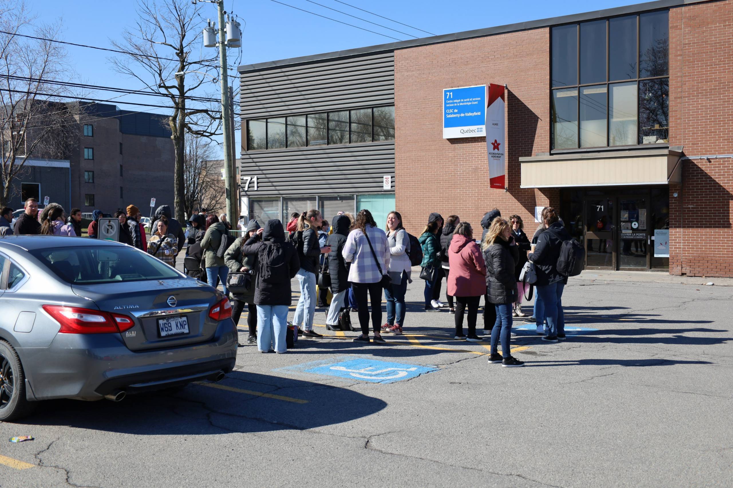 Les employés du CLSC forcés d&rsquo;évacuer