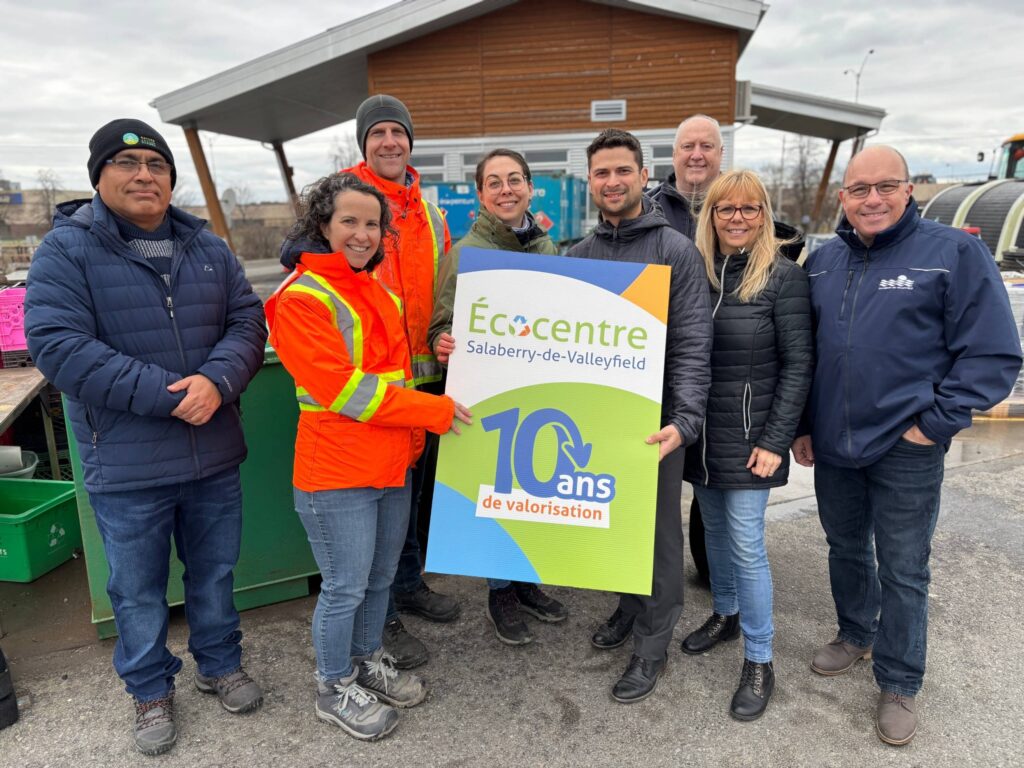 Dix bougies pour l’écocentre de Valleyfield