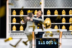 La Poule a pondu pour une résidente de Huntingdon