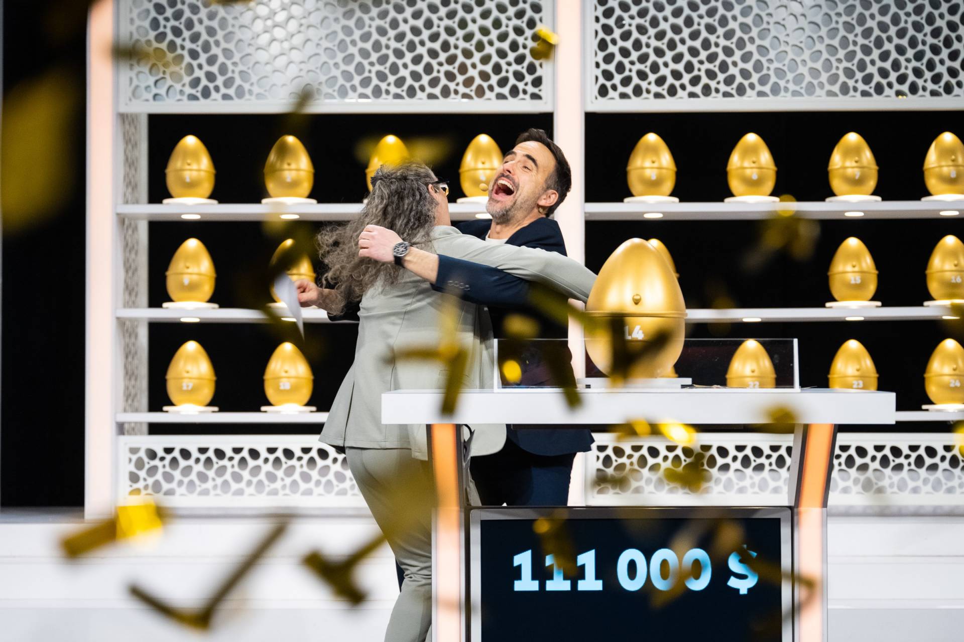 La Poule a pondu pour une résidente de Huntingdon