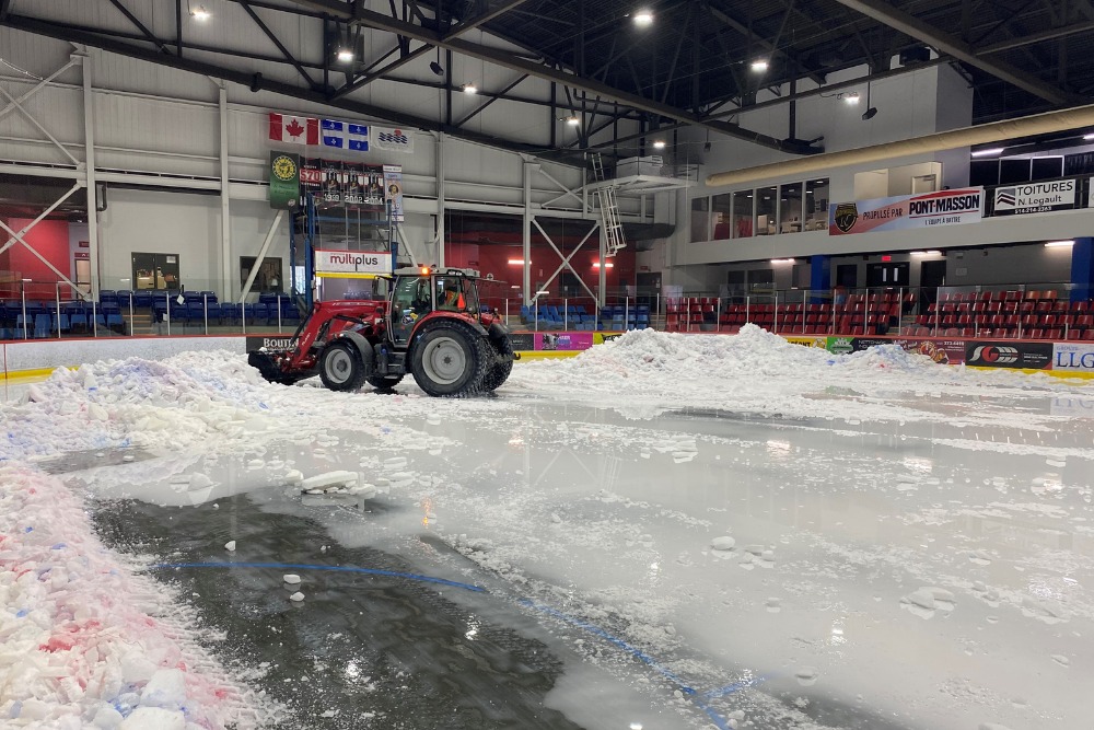 Près de 7,5M$ investis dans les arénas de Salaberry-de-Valleyfield