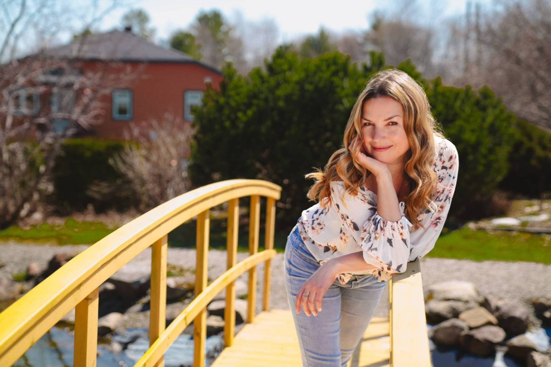 Gabrielle Destroismaisons au Festival du maïs de Saint-Anicet