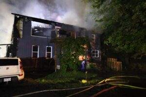 Incendie d&rsquo;un triplex à Les Cèdres