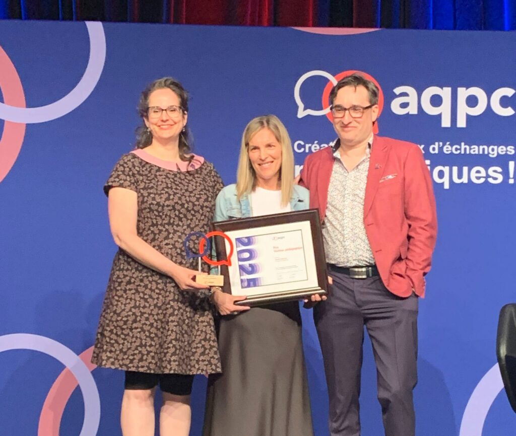 Deux profs du Cégep récompensés